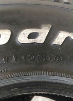 ขายยาง BF All KO1 ขนาด 31x10.5 R 15 สวยๆ