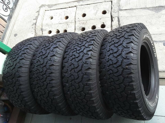 BF All USA. 265-70-16 ปี13 สภาพสวยๆ 1ชุด BF All USA. 265-70-16 ปี13 สภาพสวยๆ 1ชุด