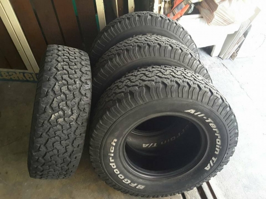 BF All USA. 265-75-16 ปี 10 สภาพสวยๆ 1ชุด