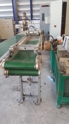 ขายสายพานลำเลียง 4 ชุด 20,000 บาทยาว 4.5เมตร=1 3เมตร=2 1.2เมตร=1 ขายสายพานลำเลียง 4 ชุด 20,000 บาทยาว 4.5เมตร=1 3เมตร=2 1.2เมตร=1