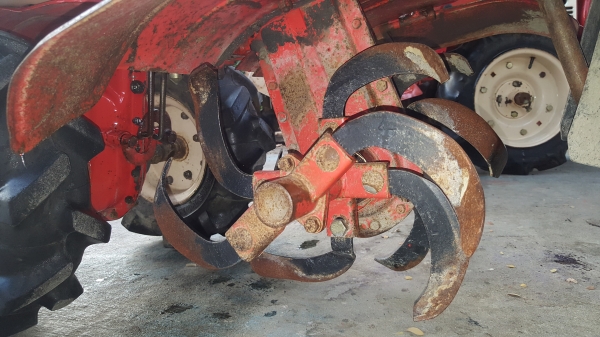 รถพรวนดินสาดออกข้าง พร้อมใช้งาน รหัสสินค้า C2 -  7