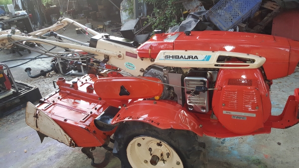 รถพรวนดิน 7 แรง 4 จังหวะ รหัสสินค้า C2 - 9 พร้อมใช้งาน เปลี่ยนถ่ายของเหลวให้หมด พ่นทับตัวหยุดสนิมเหล็ก