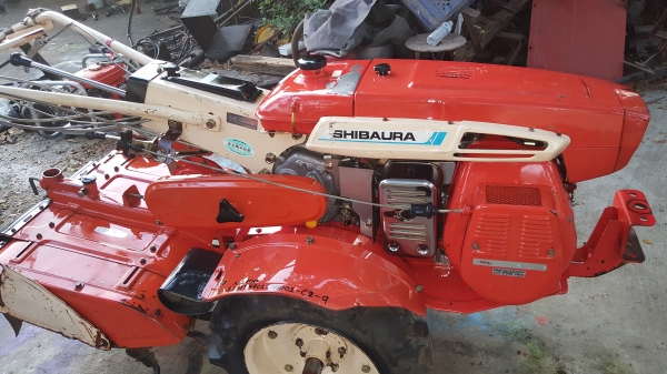 รถพรวนดิน 7 แรง 4 จังหวะ รหัสสินค้า C2 - 9 พร้อมใช้งาน เปลี่ยนถ่ายของเหลวให้หมด พ่นทับตัวหยุดสนิมเหล็ก