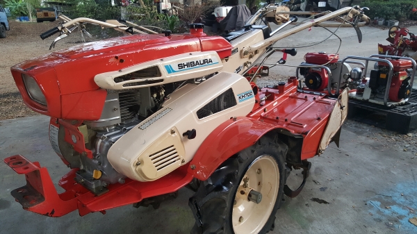 รถพรวนดิน 7 แรง 4 จังหวะ รหัสสินค้า C2 - 9 พร้อมใช้งาน เปลี่ยนถ่ายของเหลวให้หมด พ่นทับตัวหยุดสนิมเหล็ก