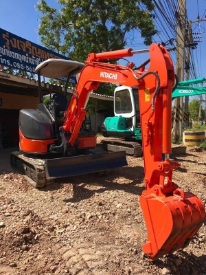 HITACHI ZX30u-2 ขนาดPC-30 มีลายหัวแย๊ก<มีVDOให้ชม>รถเก่านอกแท้มีเอกสาร☎️ติดต่อ 085-5632278 (ราคาต่อรองได้)