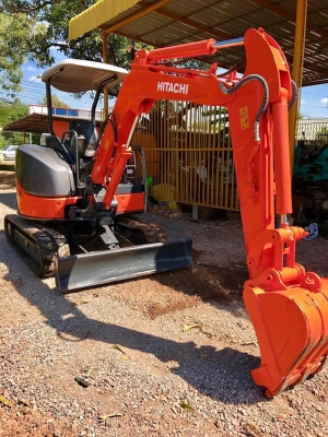 HITACHI ZX30u-2 ขนาดPC-30 มีลายหัวแย๊ก<มีVDOให้ชม>รถเก่านอกแท้มีเอกสาร☎️ติดต่อ 085-5632278 (ราคาต่อรองได้)