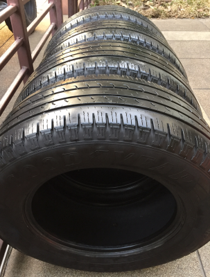 ยาง Goodyear 265 65 17 ปลายปี14 ดอกเต็ม ใช้ยาว ราคาไม่แพง