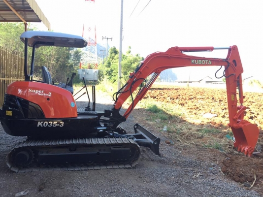 ขายรถขุดแบคโฮ KUBOTA K035-3สเปครถศูนย์ ขนาดPc-35 คอลโทนสั้นปั๊มนิ้ว รถเก่านอกแท้100\% มีเอกสารใบอินวอย เครื่องดี ระบบไวมากๆๆ ช่วงล่างสวย #ราคา 450,000 ต่อรองได้ ☎️สนใจติดต่อ 096-3268553 (สถิตย์พันธ์) ID LINE : 0963268553 ที่อยู่ อำเภอพระพุทธบาท