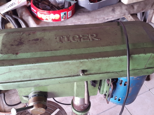 แท่นเจาะ TIGER 16 mm. 16 speed พร้อมใช้งาน ไฟบ้าน สภาพสวยๆ 6,000