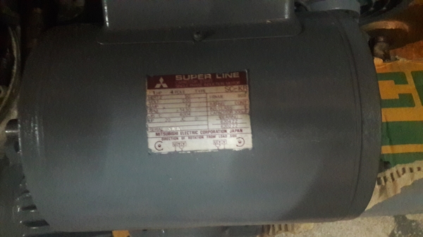 ขาย !! มอเตอร์มิตซู1แรง220v. พร้อมใช้งาน