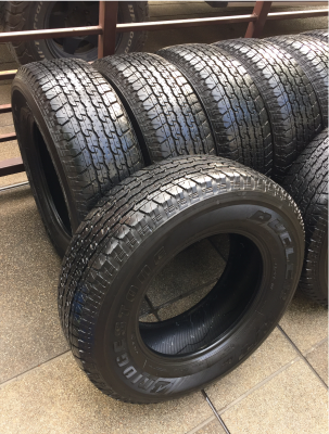 (ขอบคุณลูกค้าทุกท่านครับ) ยาง Bridgestone 245 70 16 ปี16 ดอกเต็ม เนื้อนิ่มๆ ไม่มีปะ ราคาไม่แพง