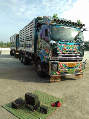 ขายดาวน์ 870,000 ISUZU DECA 360 ปี 57 พ่วงดั๊มพืชไร่ อู่ไทยรุ่งเรือง ลูก 3 คาน/เดิม บาง สวยและสด. ส่