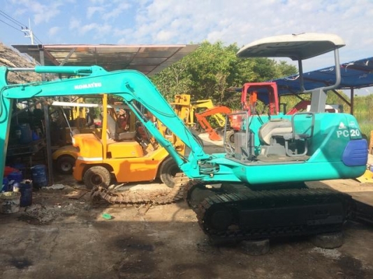 komutsu pc20-7 เก่าญี่ปุ่นสภาพดีพร้อมใช้