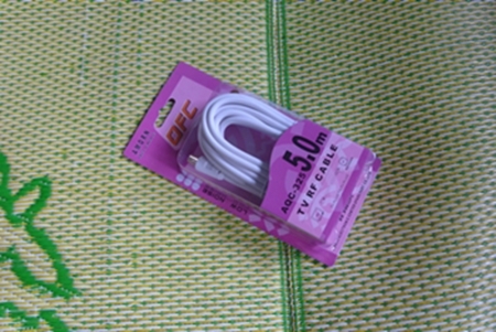สายสัญญาณภาพและเสียง  คอนโด   ยาว 5 เมตร  370 บาท.-