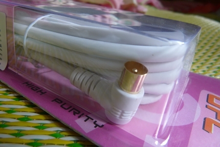 สายสัญญาณภาพและเสียง คอนโด ยาว 5 เมตร 370 บาท.- สายสัญญาณภาพและเสียง คอนโด ยาว 5 เมตร 370 บาท.-