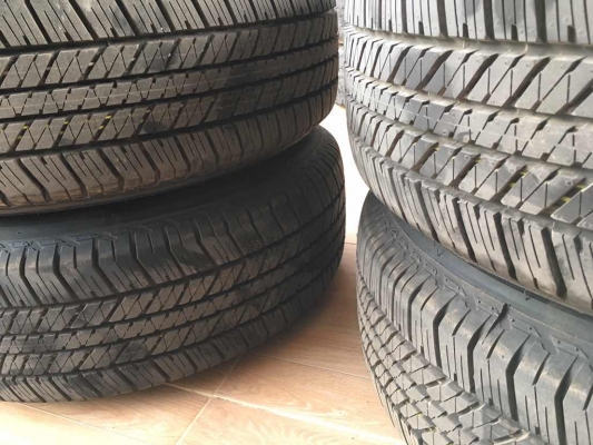 แม็กออนิวปาเจโร่ สปอต17 พร้อมยางบริดโตน 265 65 17 ใหม่ๆ ปลายปี 16