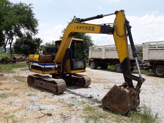 -ขายรถแบคโฮ CATE70B รถสวย ลอนเลอรใหม่ เครื่องดี โช๊คเต็ม