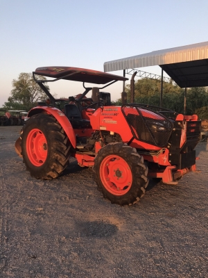 ขายรถไถคูโบต้าM6040 พร้อมดัน+ผาน7CMTใหม่ สภาพสวยสีเดิมๆจากโรงงานคับ