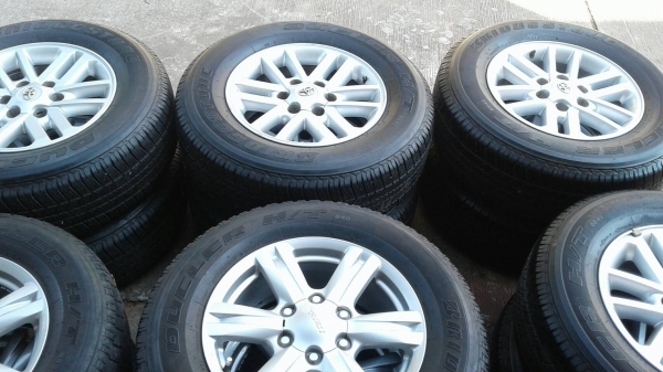 ขายล้อแม็กวีโก้แชมป์ 17 พร้อมยางบริดโตน 265 65 17