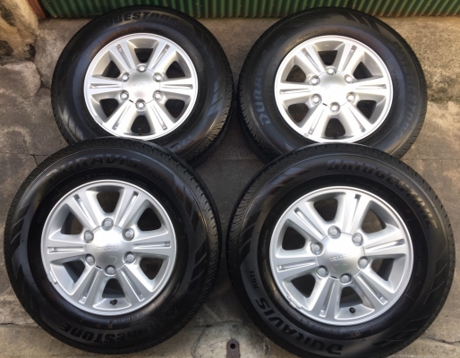 ล้อแม็กป้ายแดง ISUZU D-MAX BLUEPOWER ขอบ15 พร้อมยาง215-70-15