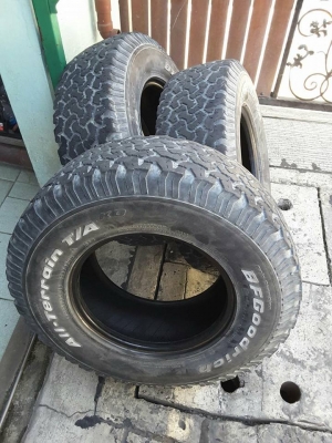 BF All USA. 265-75-16 ปลายปี11 สภาพดี มี 3เส้น