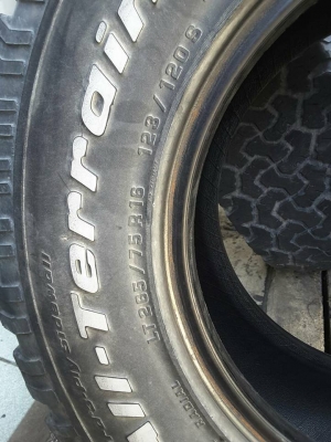 BF All USA. 265-75-16 ปลายปี11 สภาพดี มี 3เส้น BF All USA. 265-75-16 ปลายปี11 สภาพดี มี 3เส้น