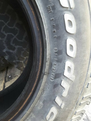 BF All USA. 265-75-16 ปลายปี11 สภาพดี มี 3เส้น BF All USA. 265-75-16 ปลายปี11 สภาพดี มี 3เส้น