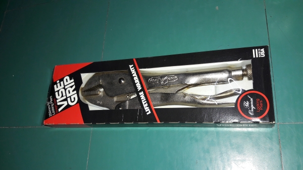 ขายคีมล็อกVISE-GRIP 10R Made in USA.งานเก่าเก็บยี่สิบกว่าปี