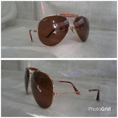 แว่นตาประวัติศาสตร์นายพลแมคอาร์เธอร์ Vintage B &amp; L RAY-BAN USA ตัวแท้! รุ่นหายาก! บิ๊กไซซ์!