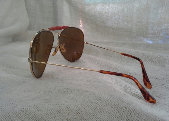 แว่นตาประวัติศาสตร์นายพลแมคอาร์เธอร์ Vintage B &amp; L RAY-BAN USA ตัวแท้! รุ่นหายาก! บิ๊กไซซ์!