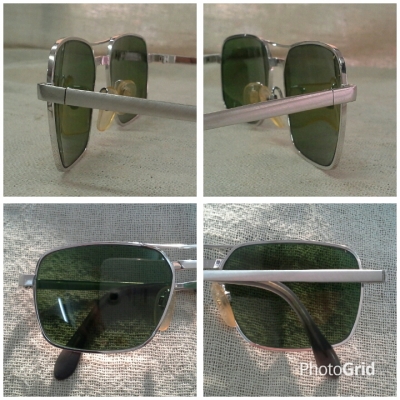 แว่นตาไวท์โกลด์ฟิลด์ &#039;เทพเจ้าของชาวเยอรมัน&#039; ยุค &#039;60s  Vintage RODENSTOCK TORRO WD handmade in Germany