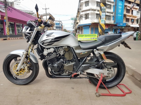 ขายคับ HONDA CB400 TECH1 ปี2000 ทะเบียนพร้อมโอน ท้ายแต่งเทค3 ท่อแต่ง กันล้ม แฮนด์แต่ง ราคา 89500 บาท ส่งได้ทั่วไทยคับ สนใจติดต่อ 081-0578282 FACEBOOK ชาญณรงค์ ป๊อป ชัยอมฤต ไอดีไลน์ POPBIGBIKESAKON คับ สนใจรถสวย ถูก ดี ต้อง POP BIGBIKE SAKONNAKHON คลิปวิดี