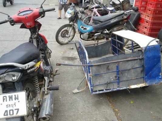 เหลือรถพ่วงข้าง มอไซด์ขายแล้ว