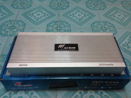 แอมป์คลาสดี M AUDIO 2000w(ยาว43เซน)มือสองสภาพสวยมาก เดิมๆไม่เคยซ่อม #เพิ่งเปิดฝาตอนถ่ายใส้ ใช้งานปกติ เบสดีมากลูกใหญ่ ขับซับ10&quot;-12&quot;หล่อว้อยไม่เกิน3.5&quot;ได้ ขาย 2950 บาท สนใจ0892425454 อยู่สระบุรี