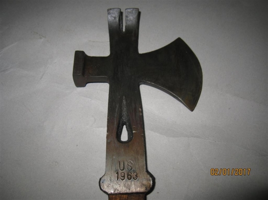 ขวานสามอย่างด้ามไม้ us 1963 และ 1964