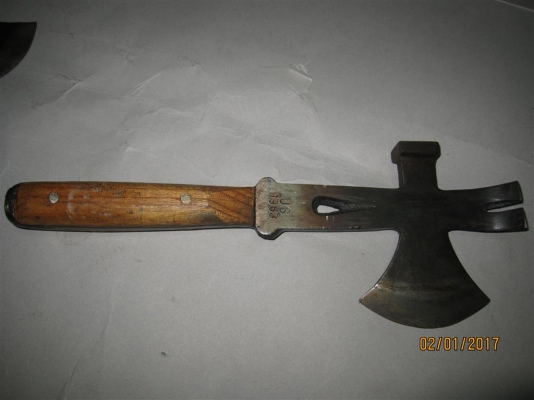 ขวานสามอย่างด้ามไม้ us 1963 และ 1964