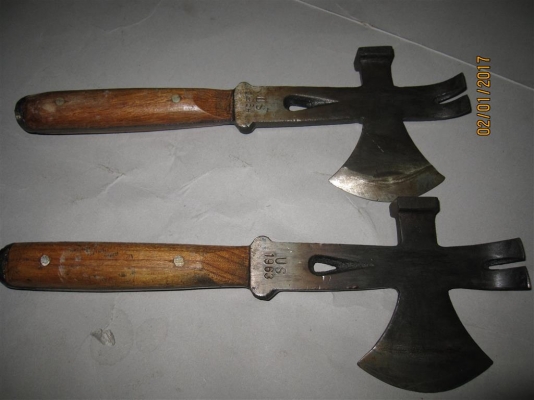 ขวานสามอย่างด้ามไม้ us 1963 และ 1964