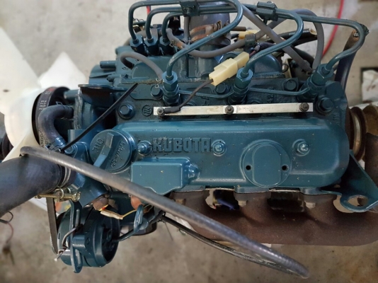 kubota d1005 22แรงม้า สภาพสวย นำเข้าจากญี่ปุ่น ติดง่าย