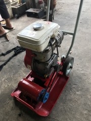 เครื่องตบพื้นดินทราย