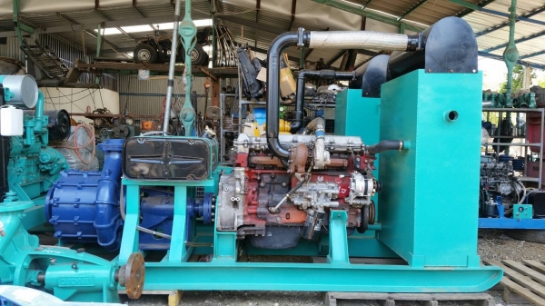 ปั๊มน้ำแรงดันสูงชนเครื่องยนต์ดีเซลพร้อมใช้งาน มีให้เลือกซื้อครอบคลุมเกือบทุกการใช้งาน