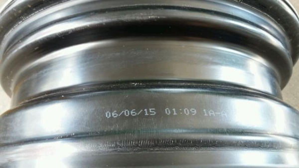 ขายล้อกระทะเดิมพร้อมฝาครอบ สี่รูรถเก๋ง ปี 15