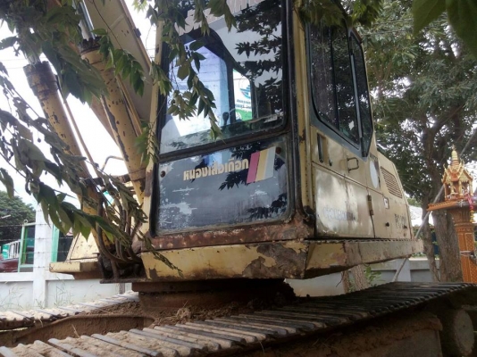 ขายรถขุดแบ็คโค PC120-5 ไฟฟ้าครบ เอกสารใบอินวอยซ์ สภาพทำงานประจำ