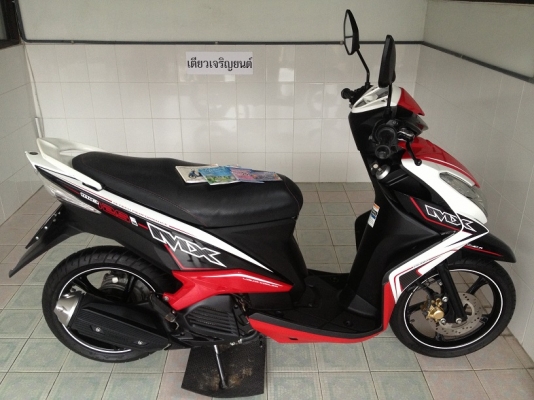 Mio125i ลายใหม่ล่าสุด ล้อแม็กแท้ วิ่ง6000 ปลายปี58 (รับประกันเครื่องยนต์ 6 เดือน)
