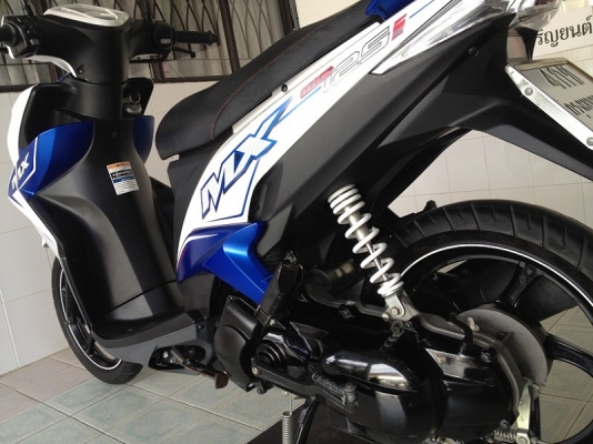 Mio125i โฉมใหม่ ลายใหม่ ล้อแม็ก วิ่ง8000 ปลายปี58 (รับประกันเครื่องยนต์ 6 เดือน)