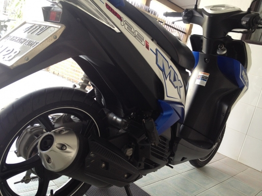 Mio125i โฉมใหม่ ลายใหม่ ล้อแม็ก วิ่ง8000 ปลายปี58 (รับประกันเครื่องยนต์ 6 เดือน)