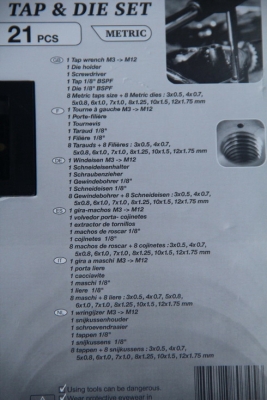 ชุดดอกต๊าปเกลียวและดายเกลียว APEX ระบบมิล 21 ตัวชุด ชุดดอกต๊าปเกลียวและดายเกลียว APEX ระบบมิล 21 ตัวชุด