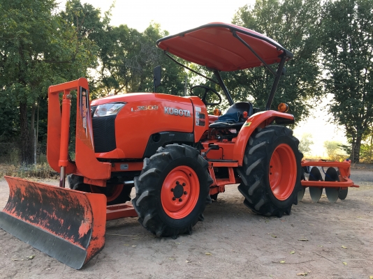 L3608DT งามๆ พร้อมใบมีดคานล่าง+ผานพรวน