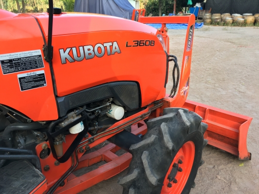 L3608DT งามๆ พร้อมใบมีดคานล่าง+ผานพรวน