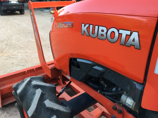 L3608DT งามๆ พร้อมใบมีดคานล่าง+ผานพรวน