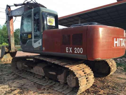 Hitachi EX200-3 เครื่องเดิม เมกะปั้ม สวยพร้อมใช้ โซ่หนา แทรคสวย ภายในครบๆ Hitachi EX200-3 เครื่องเดิม เมกะปั้ม สวยพร้อมใช้ โซ่หนา แทรคสวย ภายในครบๆ
